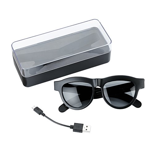 Additional Image 2 - a pair of sunglasses and a case