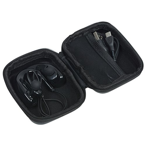 Additional Image 1 - a black case with earbuds inside