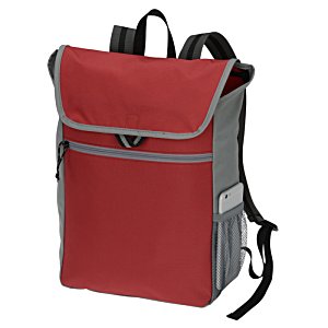 Additional Image 1 - a red and grey backpack