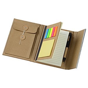 Additional Image 1 - a brown folder with a rectangular object in it