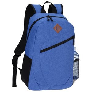 Additional Image 1 - a blue backpack with black straps
