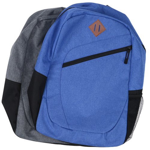 Additional Image 3 - a blue backpack with a zipper