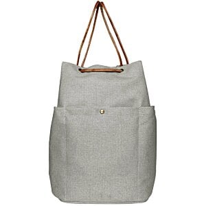 Additional Image 3 - a grey bag with orange straps