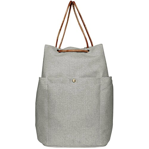Additional Image 3 - a grey bag with orange straps