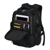 Additional Thumbnail Image 1 - a black backpack with a tablet in it