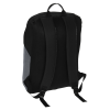 a black backpack with straps