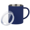 View Image 2 of 3 of Halcyon Stainless Coffee Mug with Lid - 14 oz.