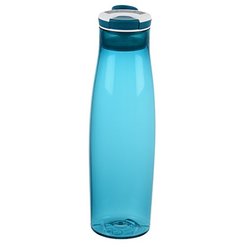 Additional Image 2 - a blue water bottle with a lid