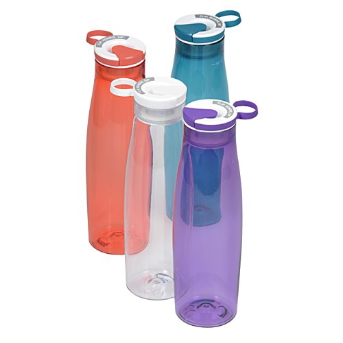 Additional Image 4 - a group of colorful plastic water bottles