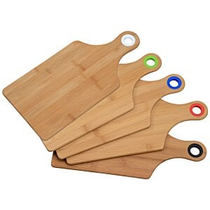 Additional Image 1 - a group of wooden cutting boards