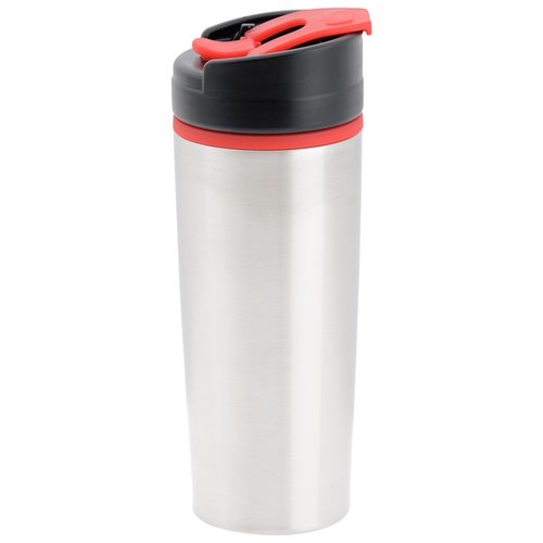 Additional Image 4 - a white and black tumbler