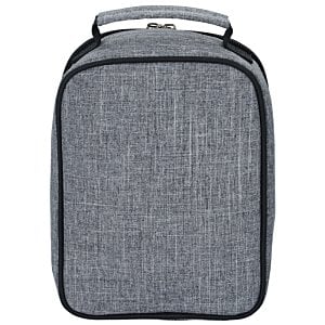 Additional Image 1 - a grey bag with a silver handle