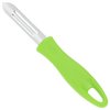 a green and white peeler