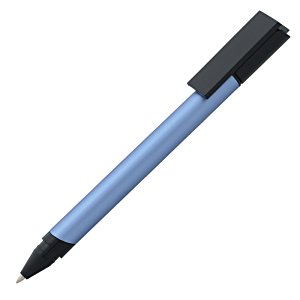 Additional Image 2 - a blue pen with black cap