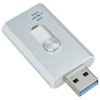 Additional Image 4 - a white usb flash drive