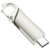 View Image 5 of 7 of Clipper USB-C Flash Drive - 16GB - 24 hr