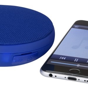 Additional Image 4 - a blue round object next to a cell phone