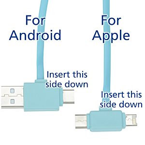Additional Image 4 - a blue usb cable with text