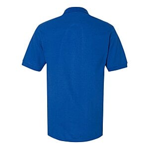 Additional Image 1 - a back of a blue shirt