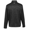 View Image 2 of 2 of adidas 3 Stripe Brushed Heather 1/4-Zip Pullover - Men's