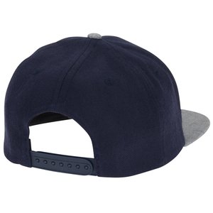 Additional Image 1 - a black hat with a hole in the back