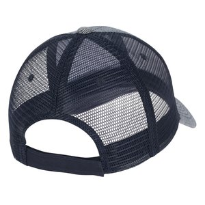Additional Image 1 - a black hat with a mesh around the top