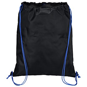 Additional Image 2 - a black bag with blue straps