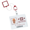 View Image 3 of 4 of Double Up Badge Holder - Square