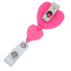 Additional Image 3 - a pink heart shaped object with a white tag
