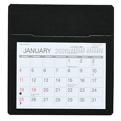 Additional Image 3 - a calendar with a white paper on it