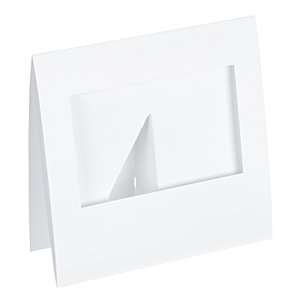 Additional Image 3 - a white card with a white square