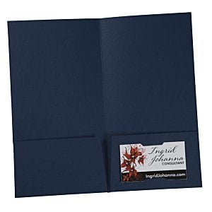 Additional Image 2 - a blue folder with a white label