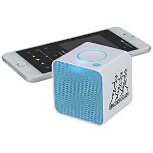 Additional Image 2 - a white cube with blue light