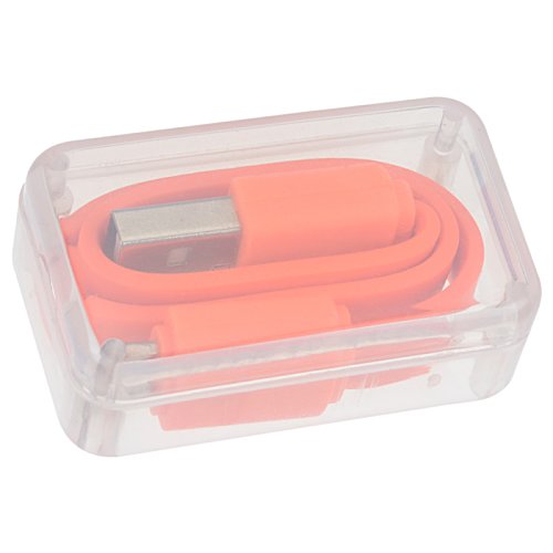 Additional Image 1 - an orange cable in a plastic container