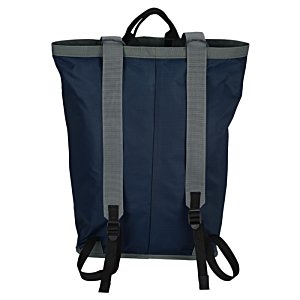 Additional Image 1 - a blue backpack with straps