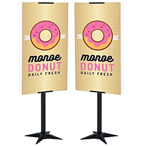 Additional Image 5 - a couple of signs on a stand