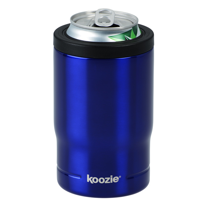 KOOZIE Slim Triple Can Cooler, Bottle or Tumbler with Lid for 12oz