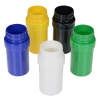 a group of colorful plastic containers