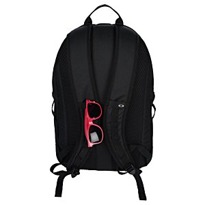 Additional Image 2 - a black backpack with sunglasses in it