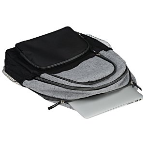 Additional Image 2 - a black and grey backpack