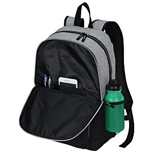 Additional Image 3 - a backpack with a green bottle