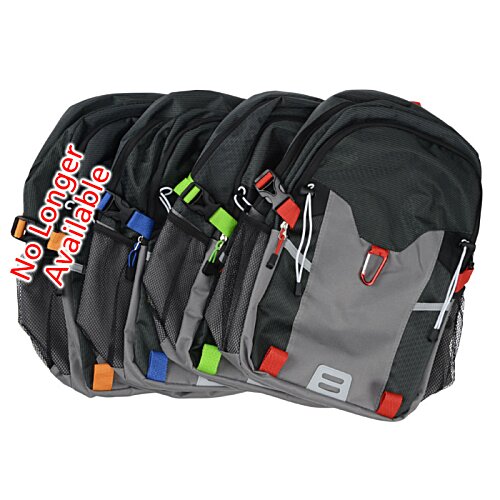 Additional Image 3 - a group of black and grey backpacks
