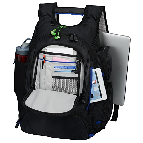 Additional Image 4 - a black and white backpack