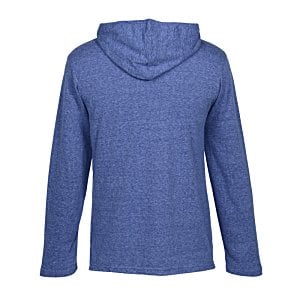 Additional Image 1 - a blue hoodie with a white background