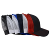 a group of hats on a white background