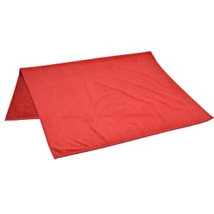 Additional Image 2 - a red folded cloth on a white background