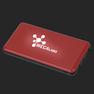 Additional Image 2 - a red rectangular object with a white logo