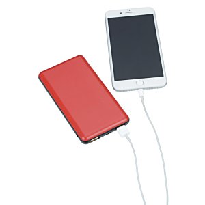 Additional Image 4 - a cell phone charging on a cord