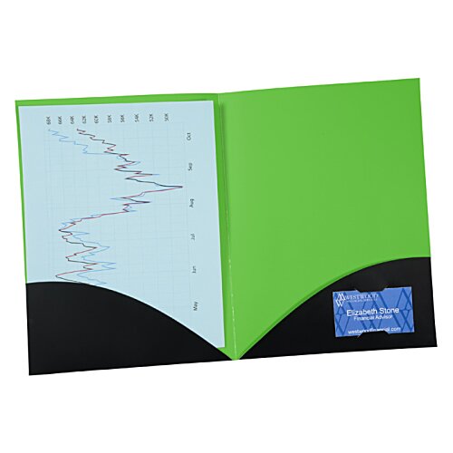 Additional Image 1 - a green and black folder