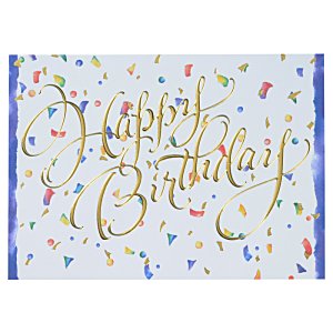 Additional Image 2 - a white rectangular sign with gold text